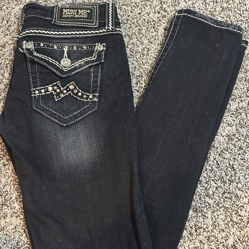 Miss Me Women's Dark Blue Boot Cut Jeans
